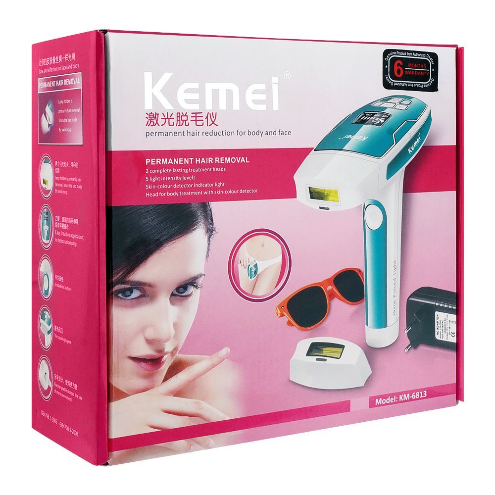 KM-6813 Laser IPL Permanent Hair Removal