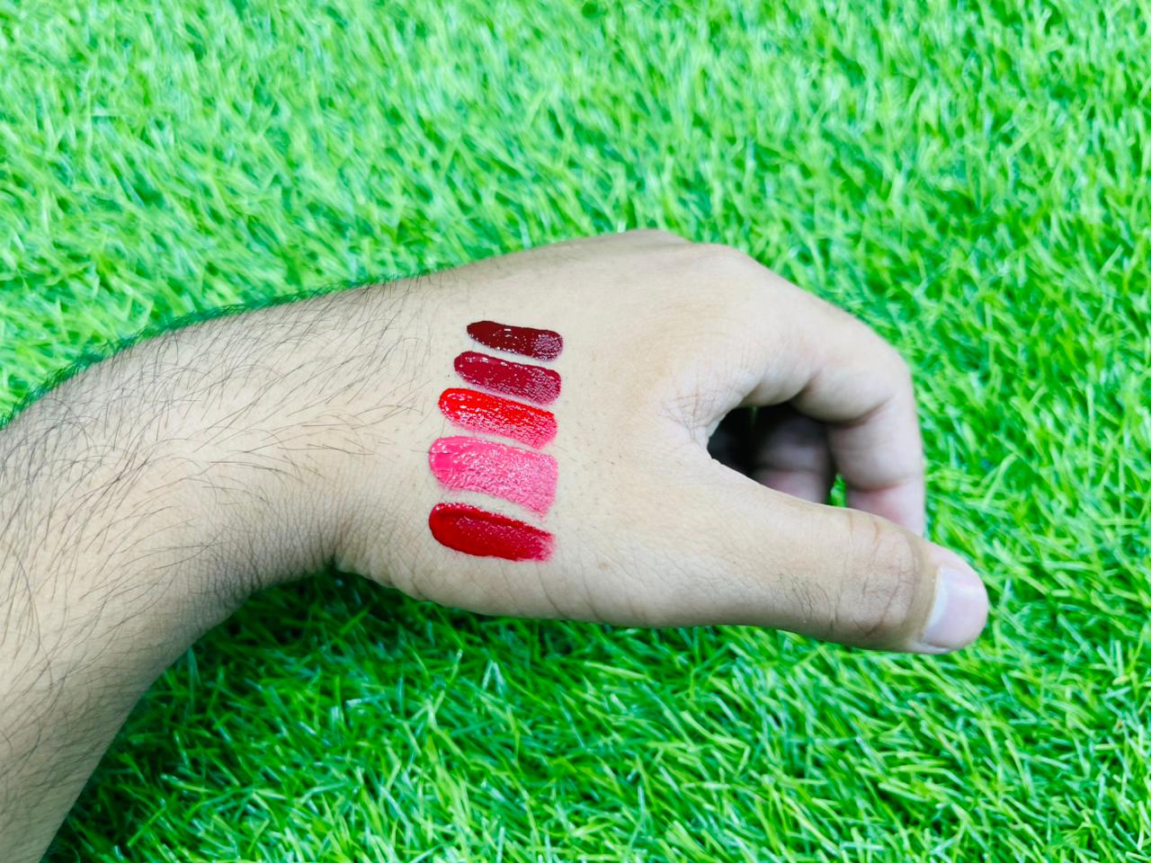 KISS BEAUTY COLOR LIPGLOSS PACK OF 5 COLOUR