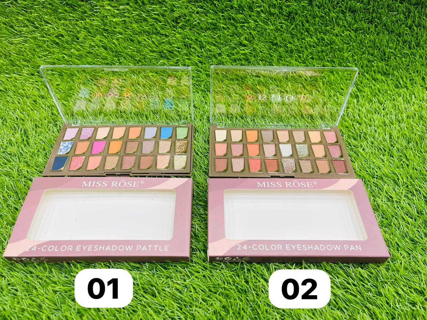 MISSROSE 24 COLOUR NUDE EYSHADOW KIT