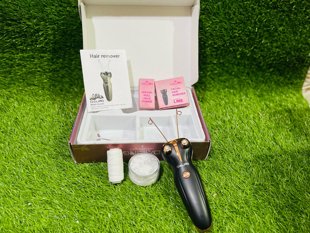 DALING THREAD SYSTEM HAIR REMOVER MACHINE