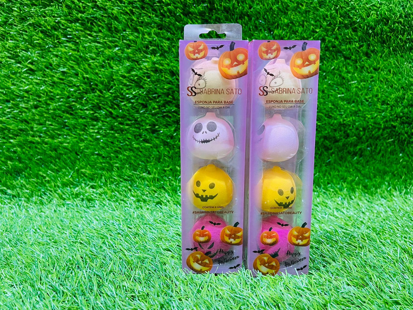 4PCS HALLOWEN BASE PUFF