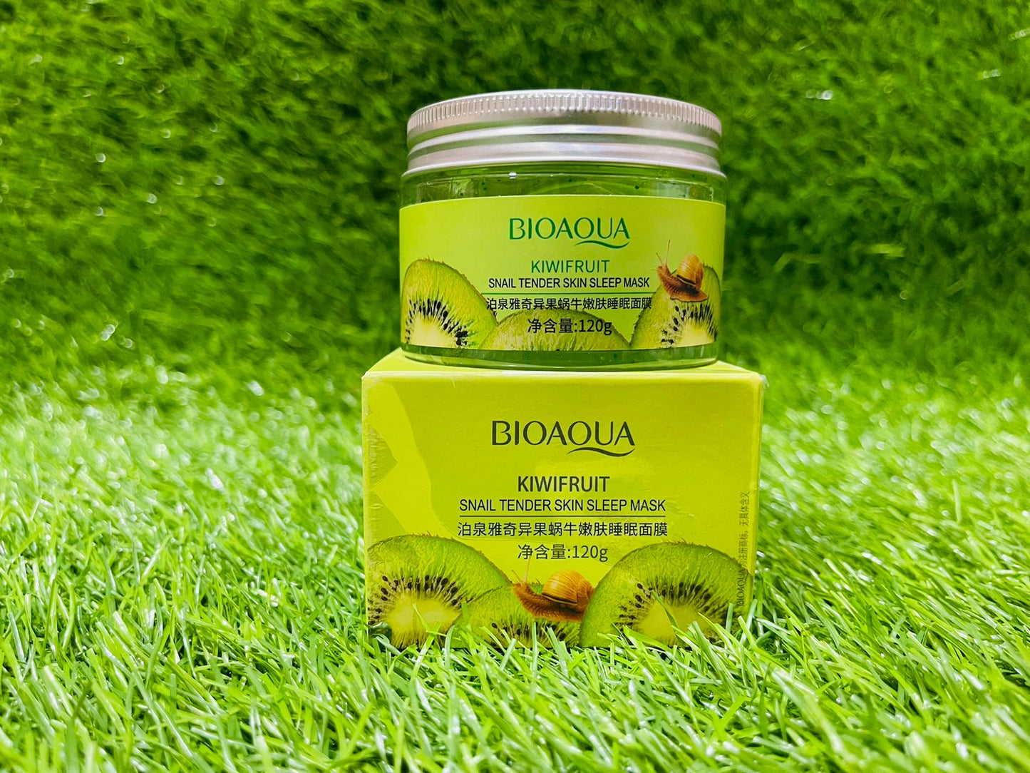 BIOAQUA KIWIFRUIT SNAIL TENDER SKIN SLEEP MASK(FOR DRY SKIN)