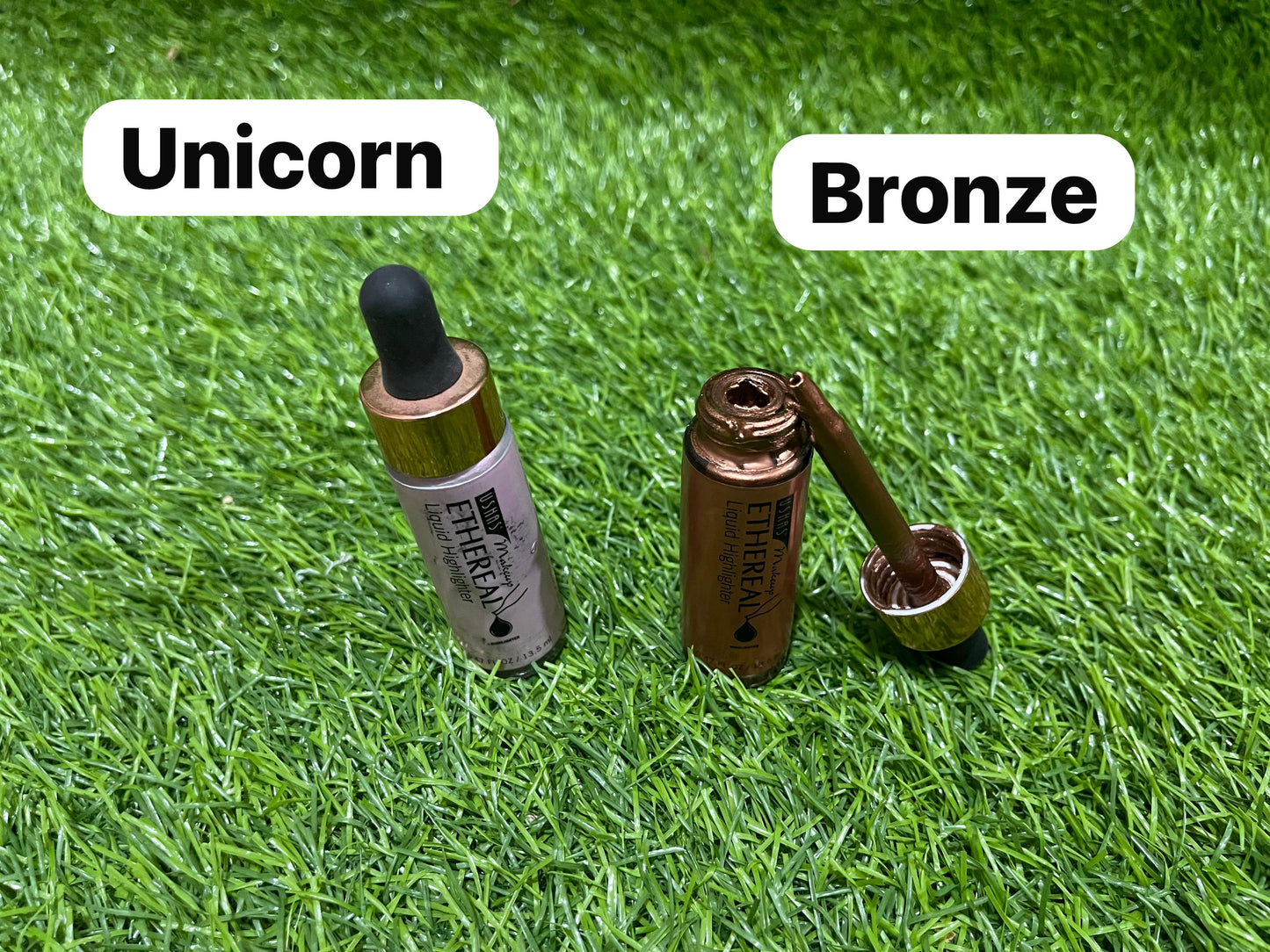 USHAS MAKEUP LIQUID HIGHLIGHTER DROPPER 13.5ML