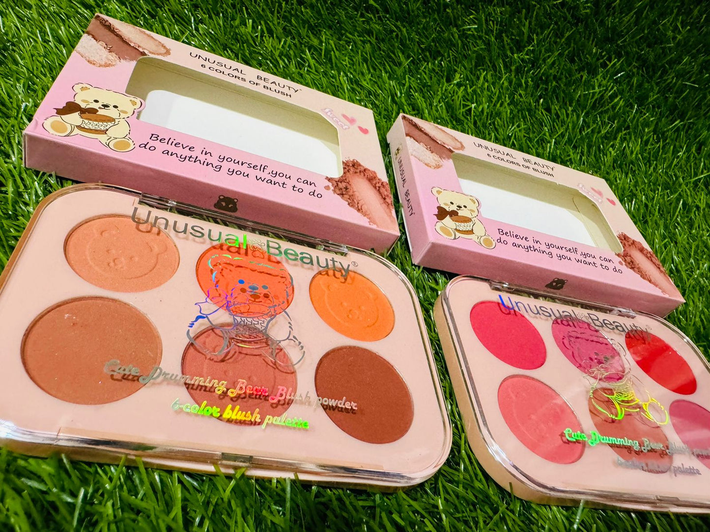 UNUSUAL BEAUTY 6 COLOUR BLUSH KIT