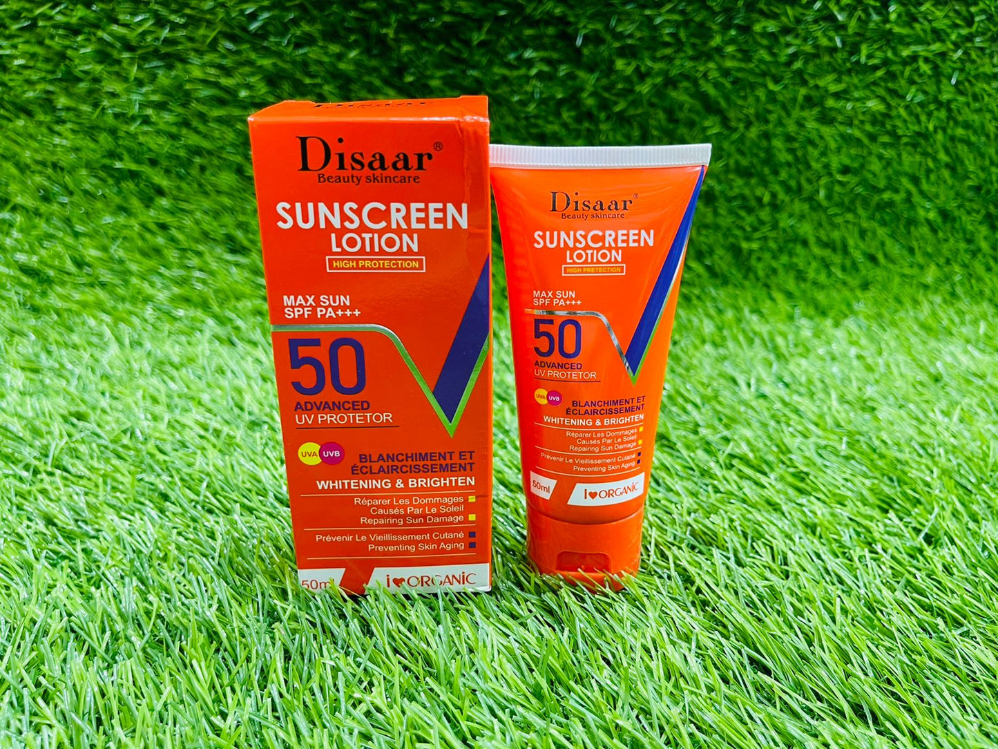 DISSAR SUNSCREEN SPF 50+ LOTION 50ML 5196(ALL SKIN TYPES)(CAST FREE)