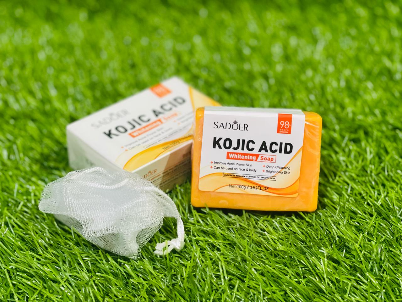 Sadoer Kojic Acid Whitening Soap