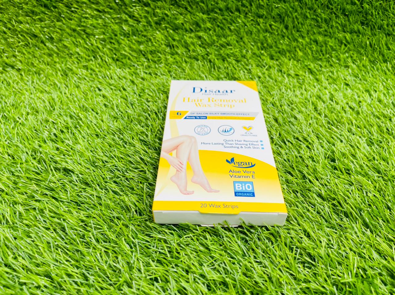 DISAAR WAX STRIPS PACK OF 20