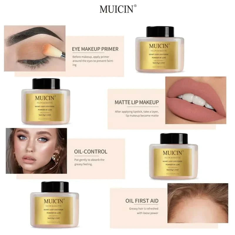 Muicin Nude&Matte Radiant Luxury Loose Powder