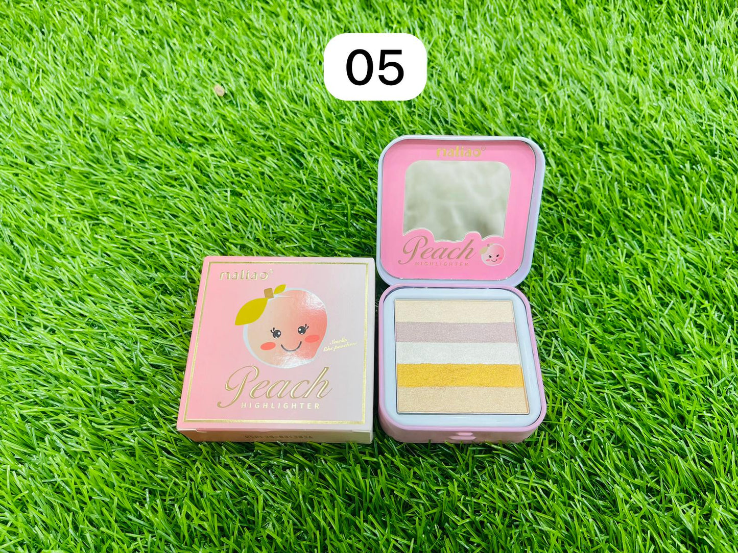 MALIAO PEACH SINGLE BRICK HIGHLIGHTER