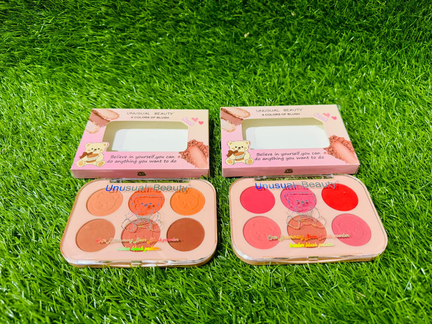 UNUSUAL BEAUTY 6 COLOUR BLUSH KIT