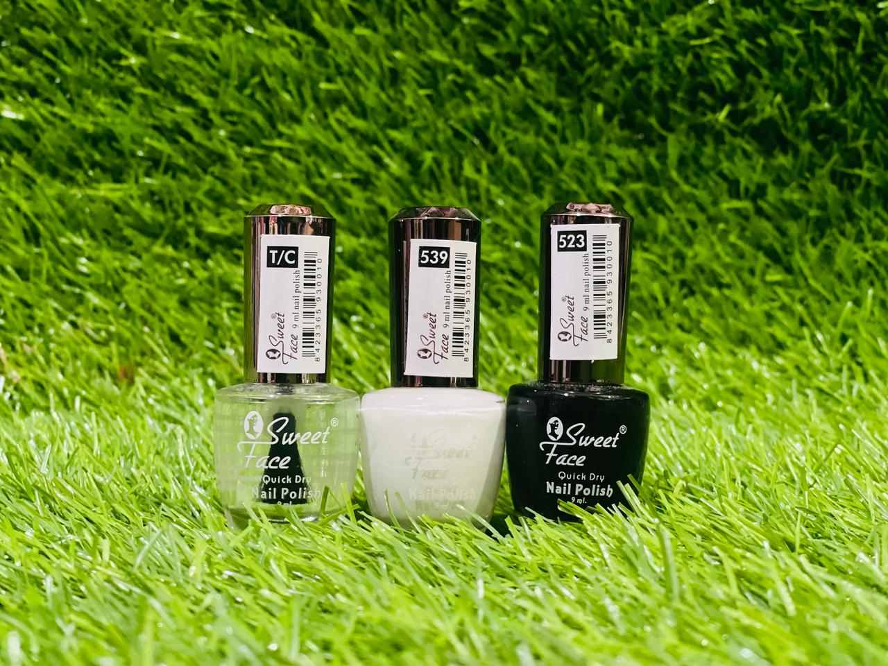 SWEET FACE NAIL POLISH PACK OF 3