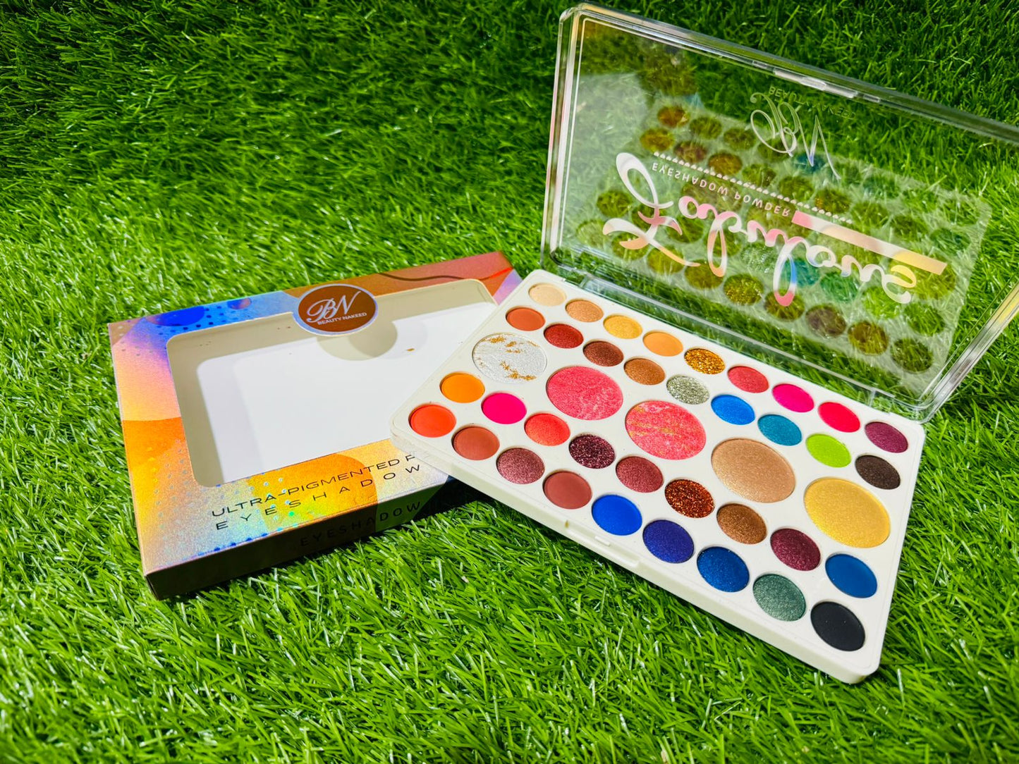 BN Beauty Nakeed 24 Colors Eyeshadow Standard Size Makeup Kit Palette B-24