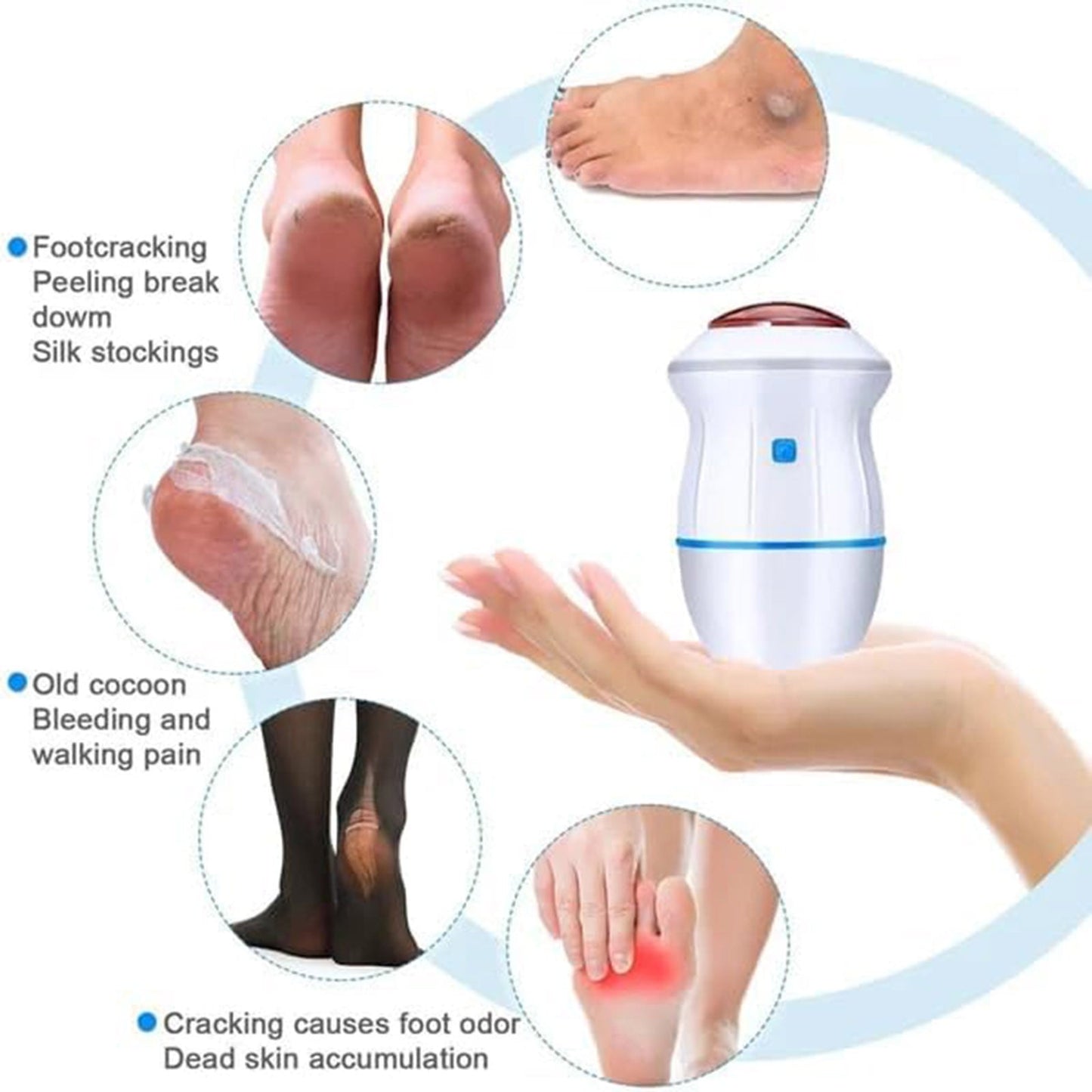 JIA MIA FOOT CALLUS REMOVER MACHINE RECHARGABLE