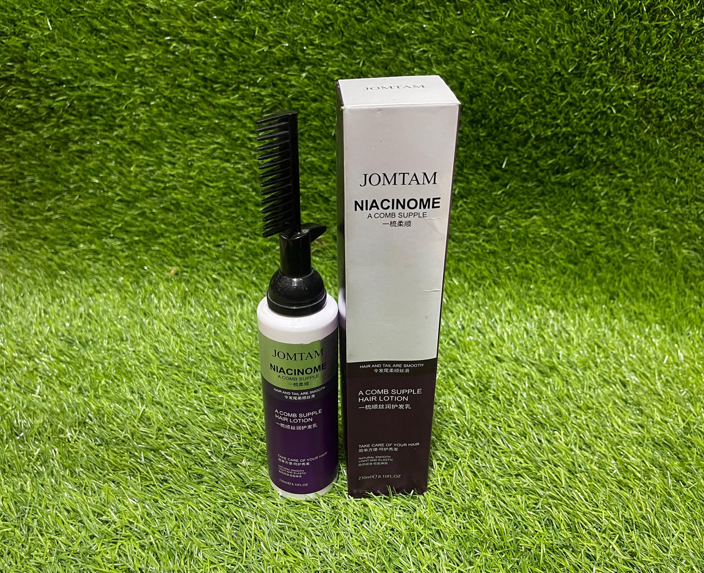 JOMTAM NIACINOME A COMB SUPPLE HAIR STRAIGHTNING CREAM