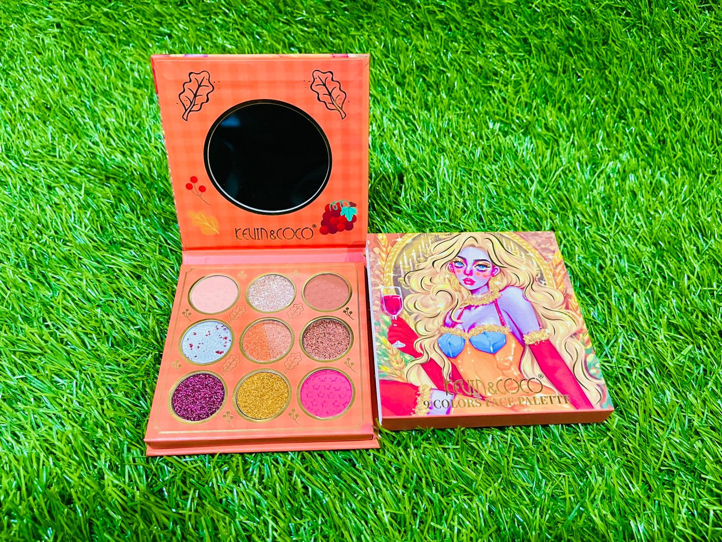 Kevin&Coco 9-Color Mini Eyeshade Kit