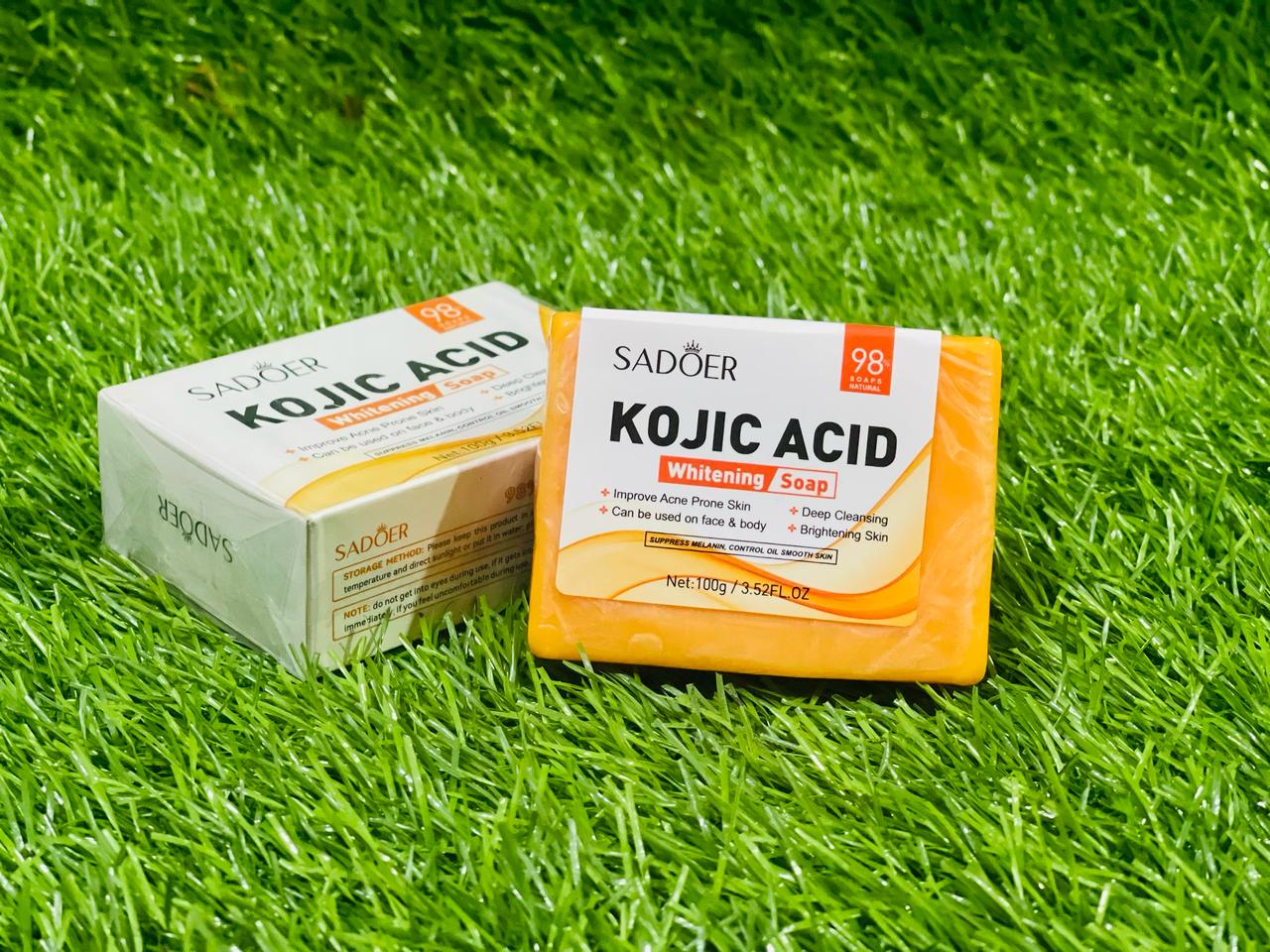 Sadoer Kojic Acid Whitening Soap