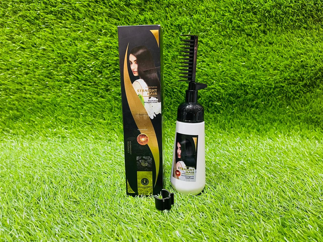 HEAVEN HAIR STRAIGHTENING CREAM WASHABLE STRAIGHT WITH HAIR COMB 150ml