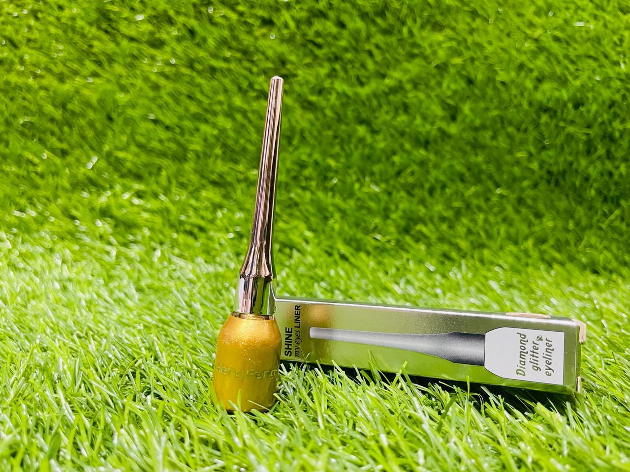 Hengfeng Diamond Glitter Golden Liquid Eyeliner