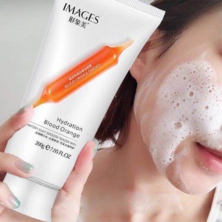 IMAGES HYDRATION ORANGE BLOOD FACIAL CLEANSER FOR (DRY SKIN)