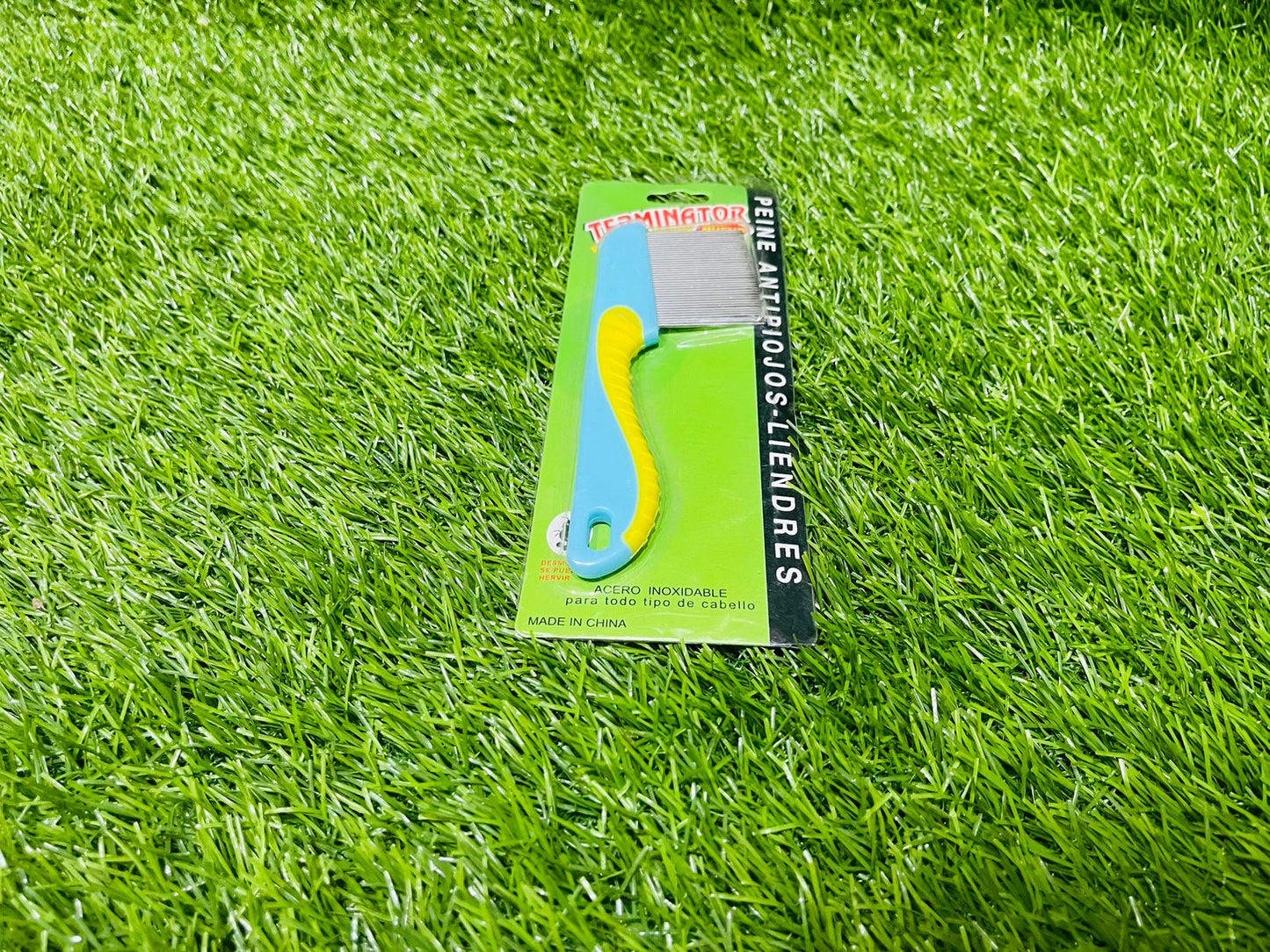 Steel anti lice comb Peine Anti