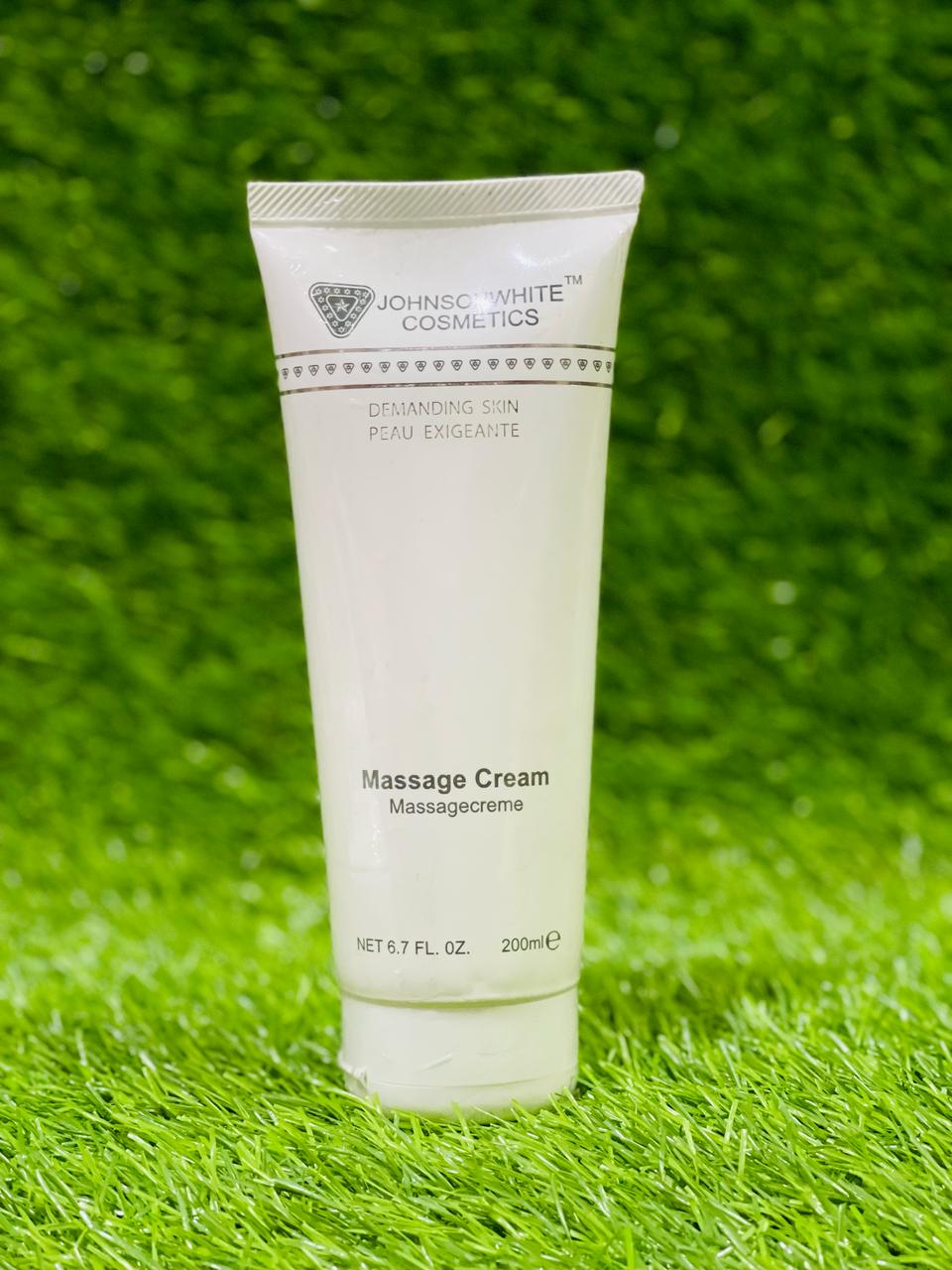 JOHNSON WHITE MASSAGE CREAM 200ML (ALL SKIN TYPES)