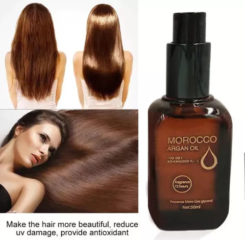 MOROCCO ARGAN OIL HAIR OIL/SERUM STRENGTHEN