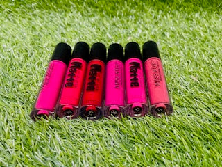 MISS ROSE LIP GLOSS MATT PACK OF 6 COLOUR