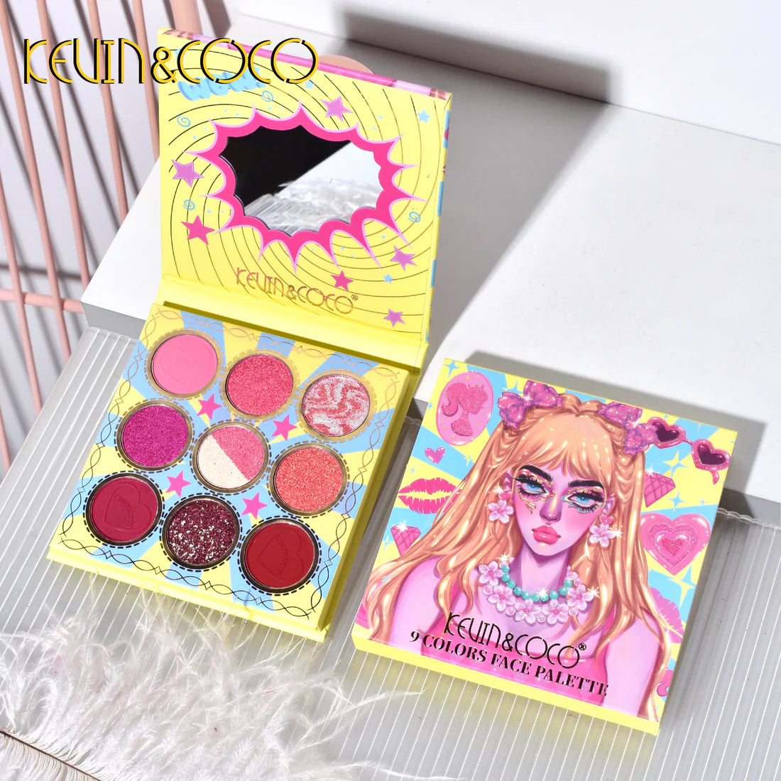 Kevin & Coco Mini 9 Colors Palette