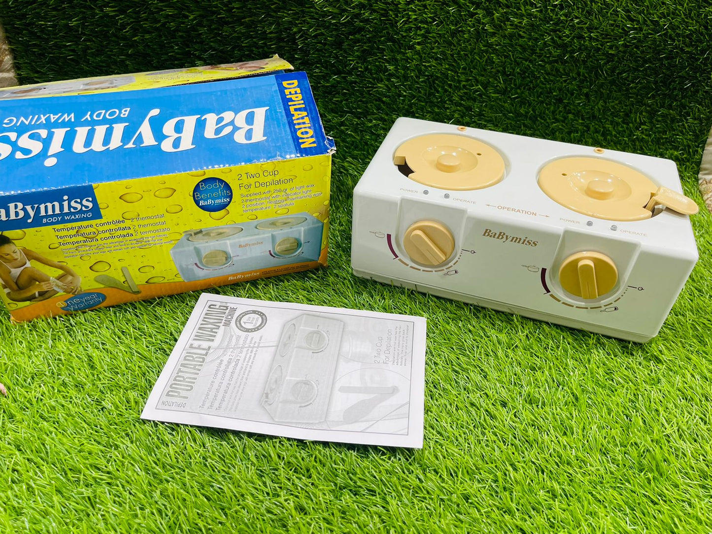 BABYMISS 2 TWO CUP WAX HEATER REF.713