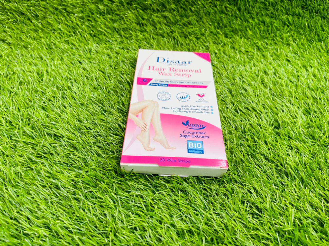DISAAR WAX STRIPS PACK OF 20