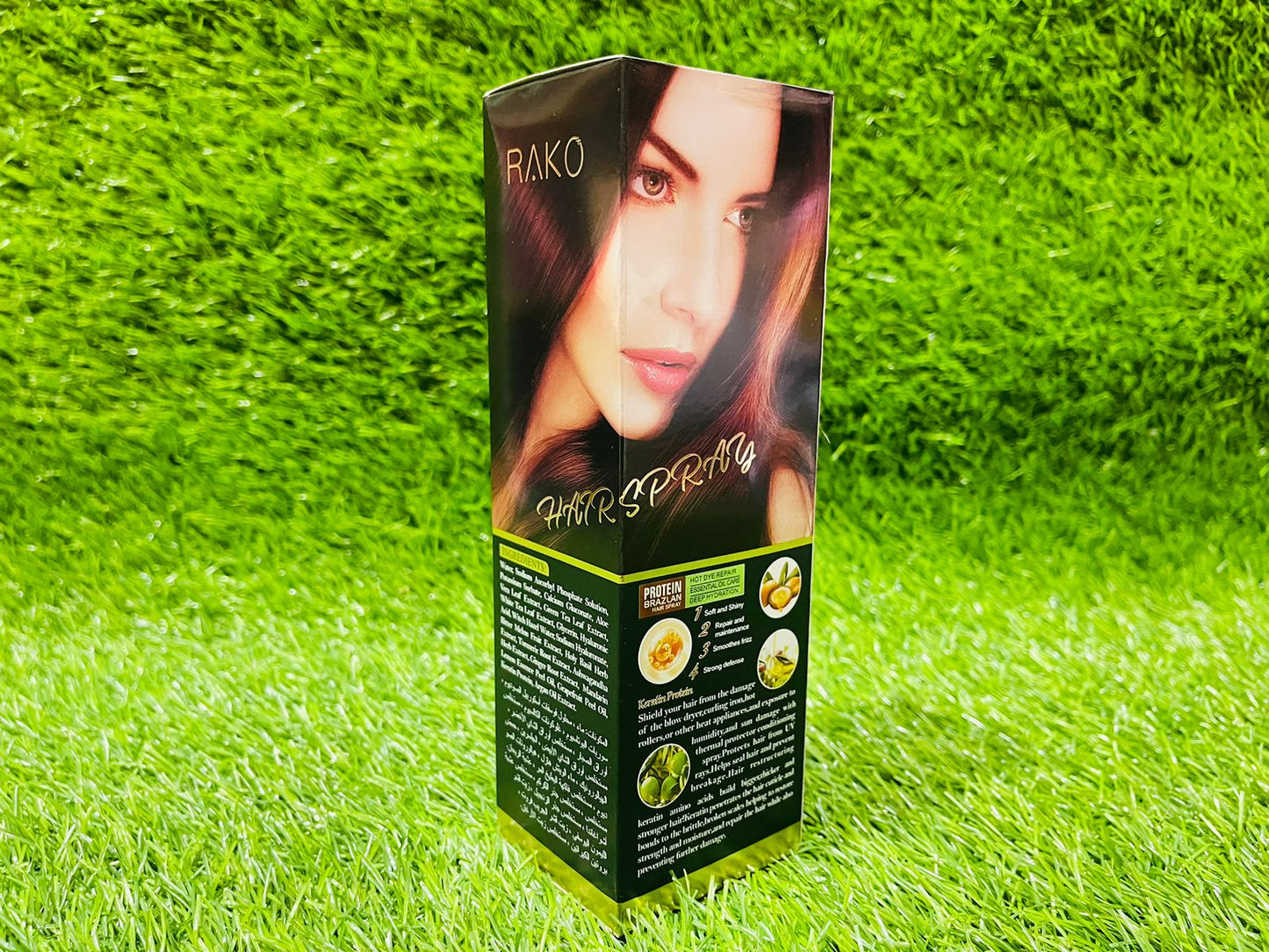 RAKO BRAZILIAN KERATIN PROTEN HEAT DEFENCE HAIR SPRAY