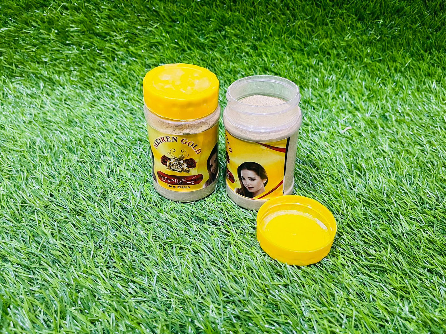 MEIREN GOLD MULTANI MITTI POWDER MASK LARGE SIZE(ALL SKIN TYPES)