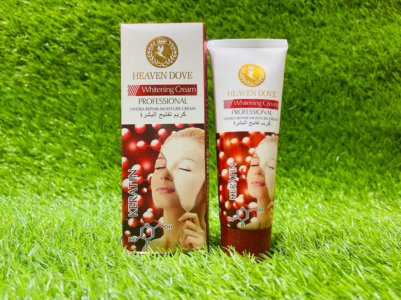 Heaven Dove Keratin Skin-Whitening Cream