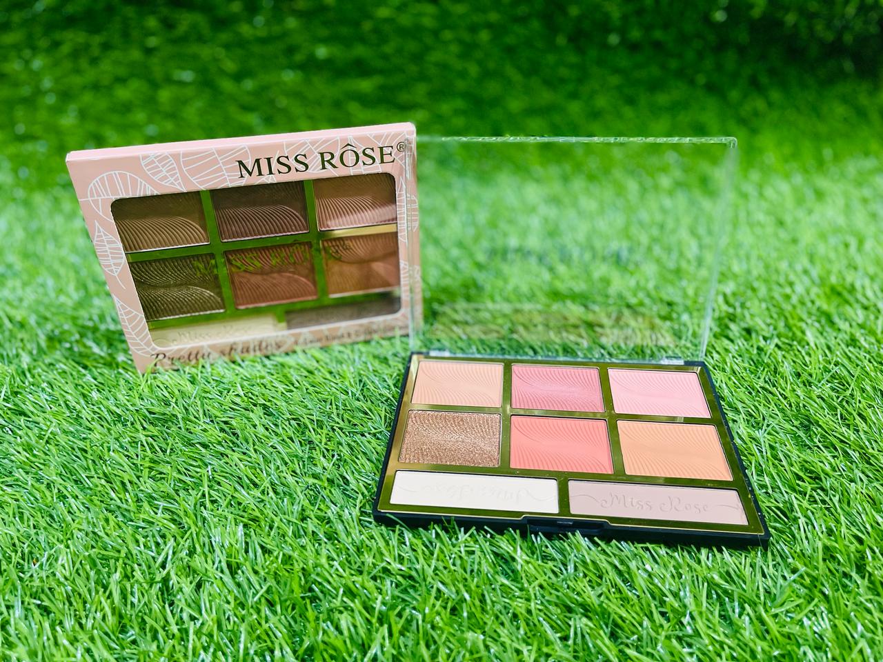 MISSROSE 6 COLOUR BLUSH ON AND CONTOUR KIT