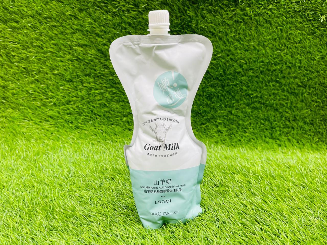 EXGYAN GOAT MILK HAIR MASK 500G.