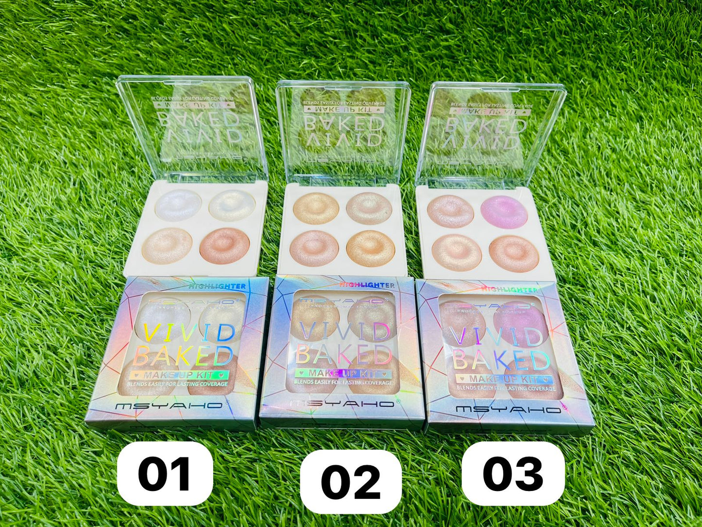 MSYAHO 4 COLOUR HIGHLIGHTER KIT