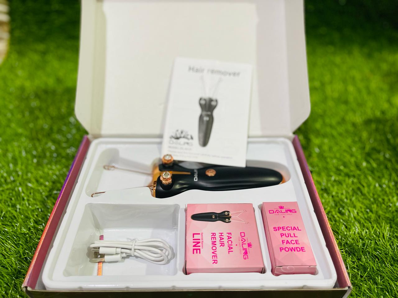 DALING THREAD SYSTEM HAIR REMOVER MACHINE