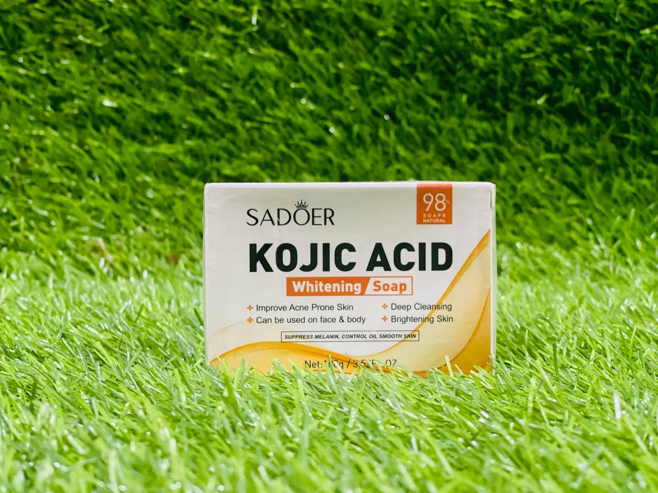 Sadoer Kojic Acid Whitening Soap