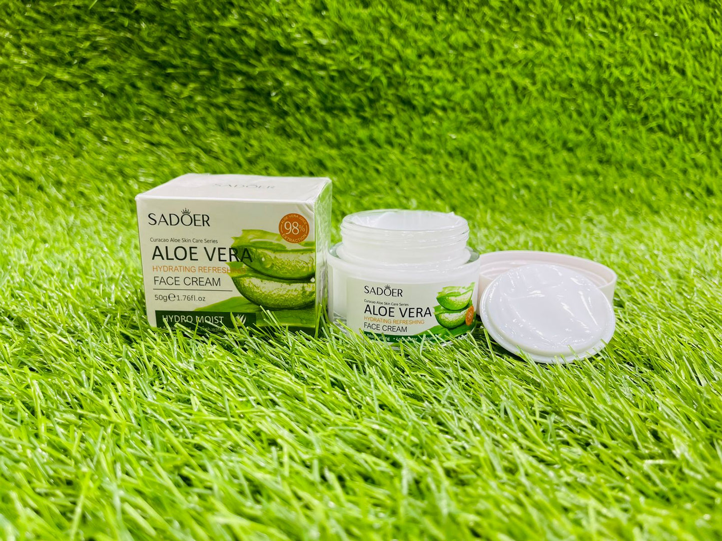 SADOER ALOEVERA FACE CREAM 50G JAR