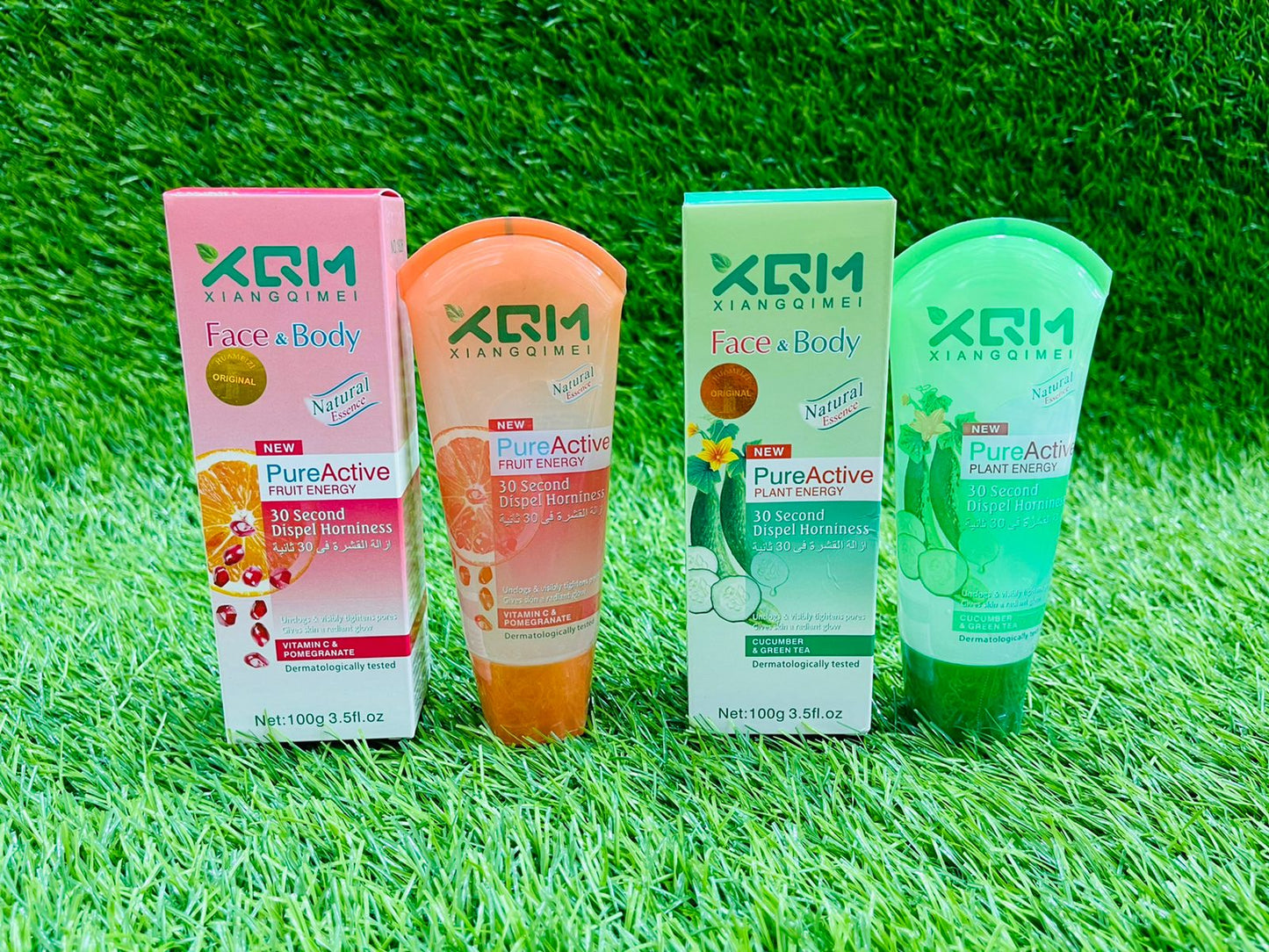 XQM PURE ACTIVE FACE AND BODY GEL (ALL SKIN TYPES)