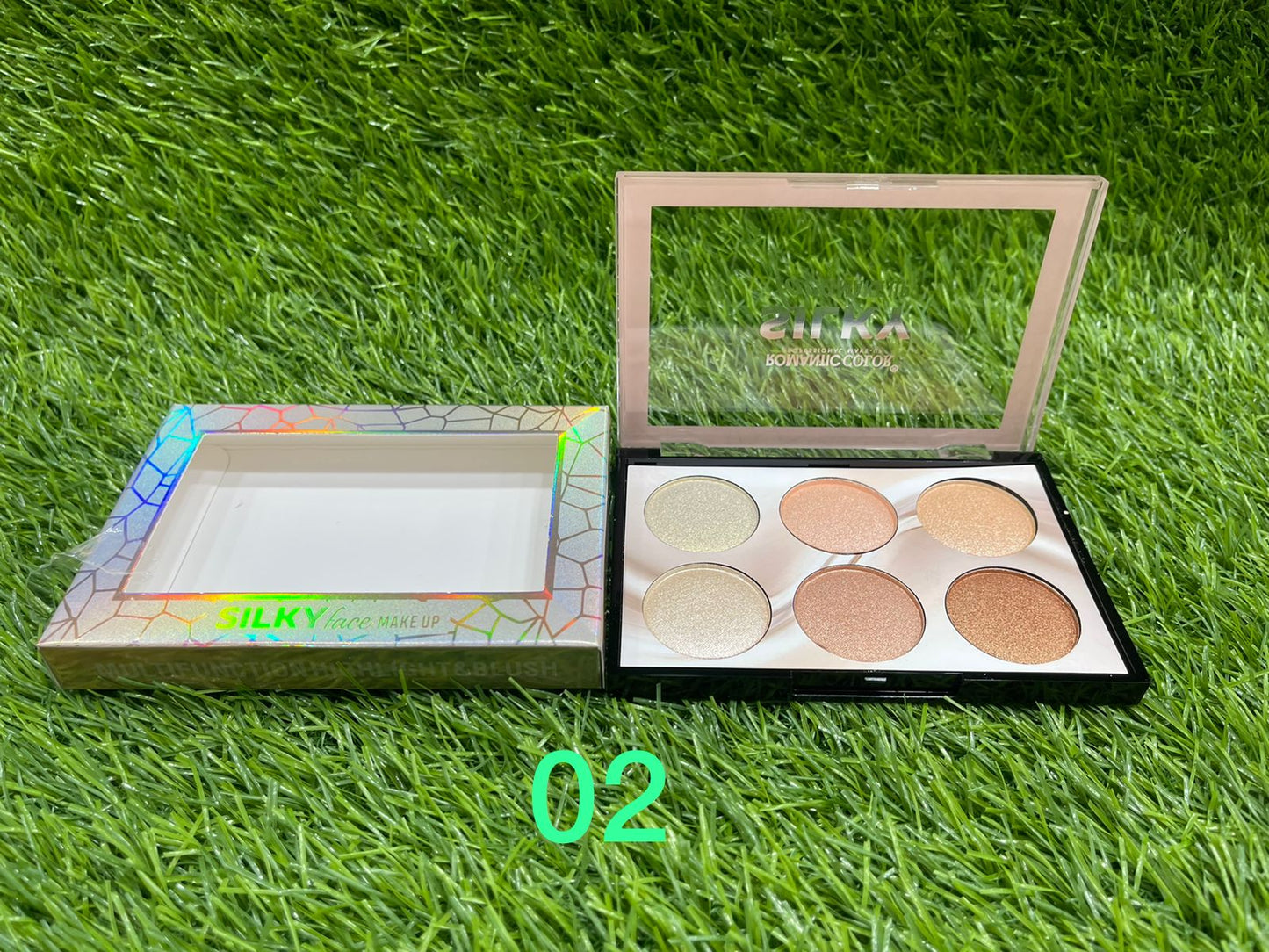 ROMANTIC SILKY 6 COLOUR HIGHLIGHTER KIT