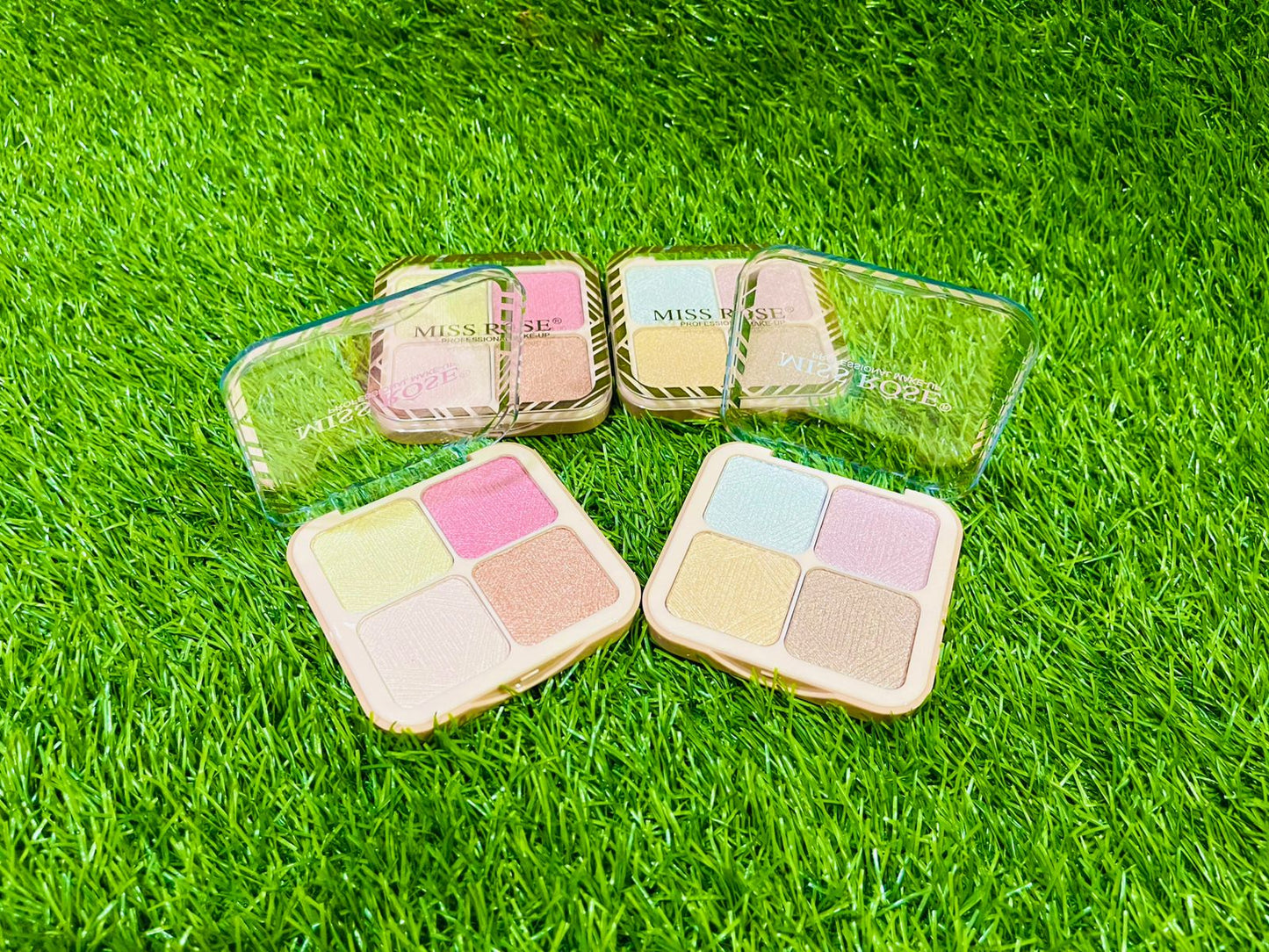 Miss rose Illusory Ice Cube 4-Color Highlighter kit