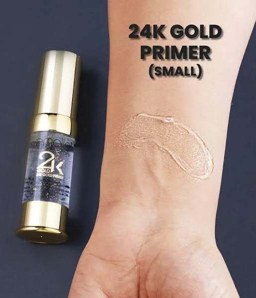EMELIE 24k GOLD PRIMER BOTTLE 30ML.