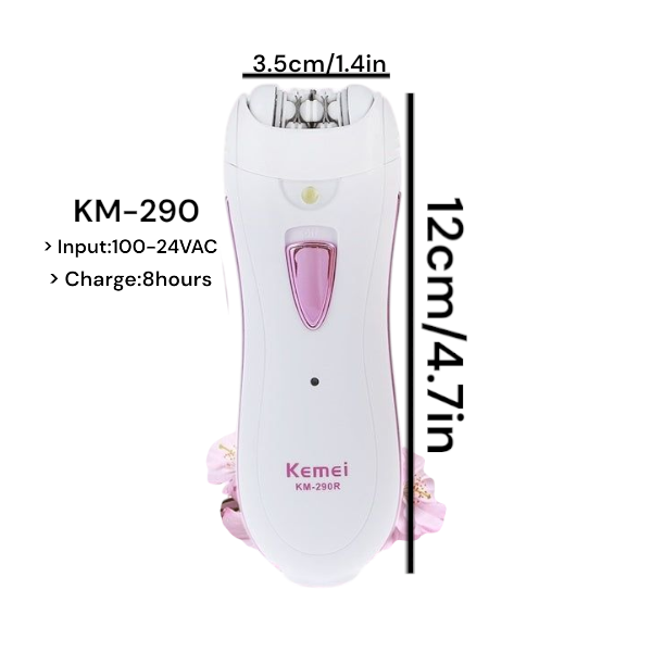Kemei rechargable ladies epilator KM-290R