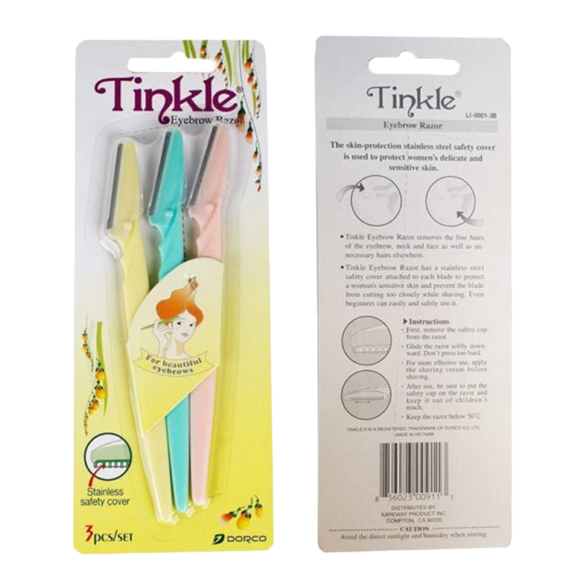 TINKLE RAZOR PACK OF 3