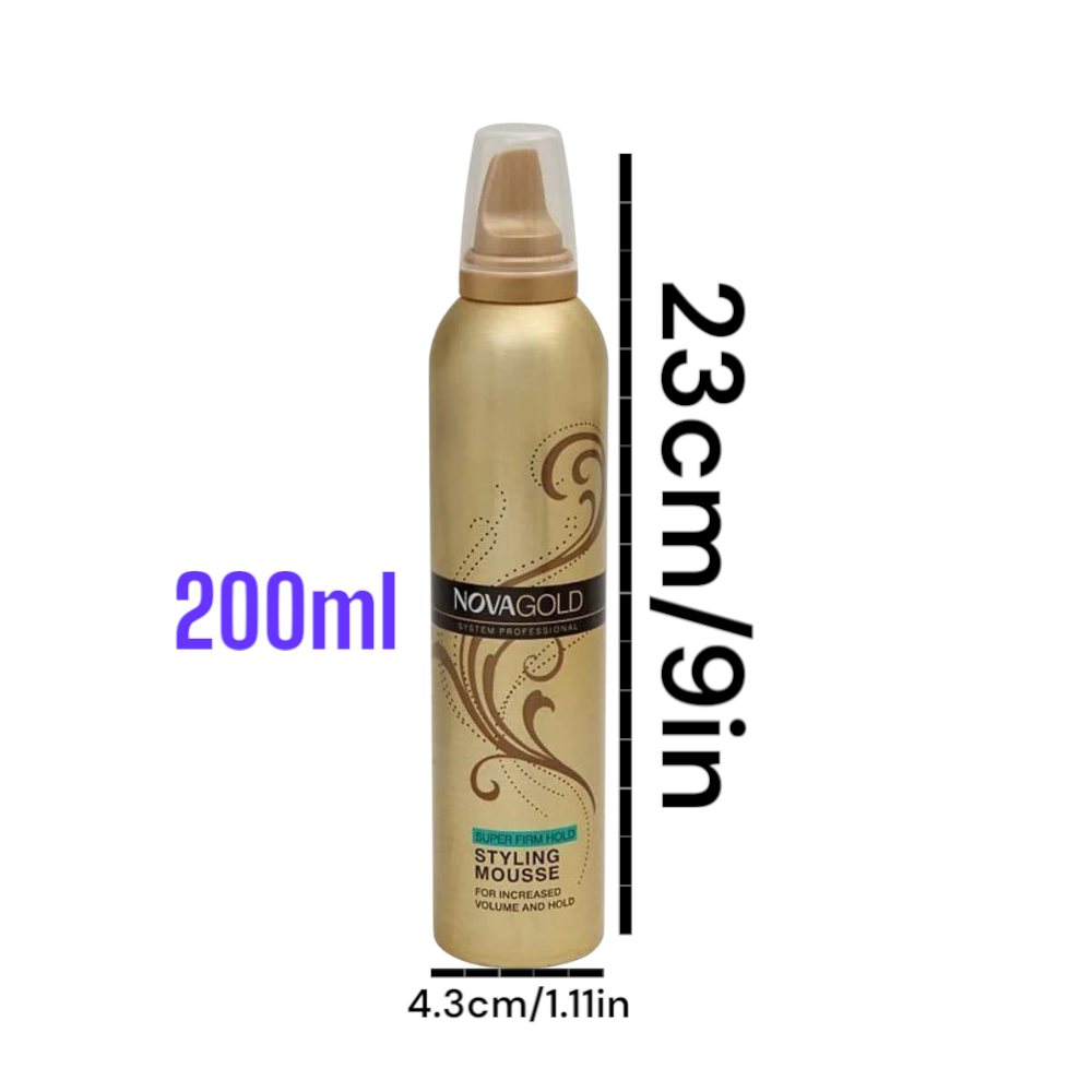 NOVA HAIR STYLING MOUSSE 200ML