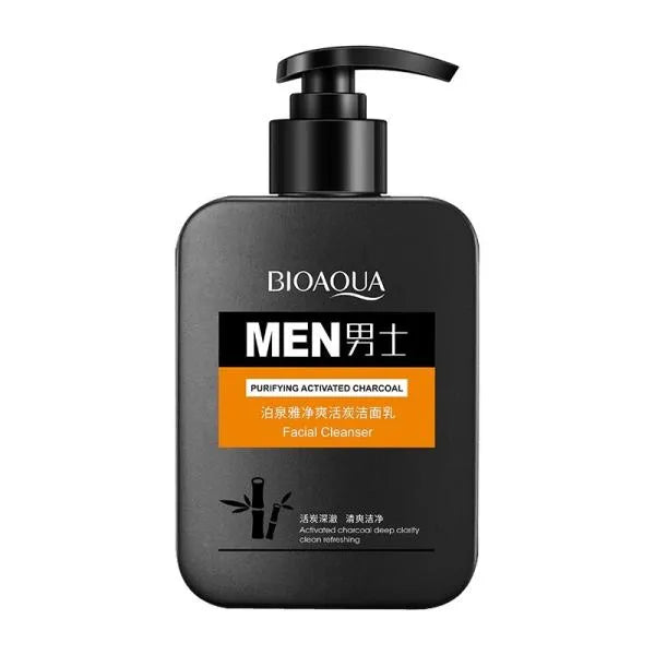 BIOAQUA MEN ONLY FACE WASH PUMP PACK 168GM