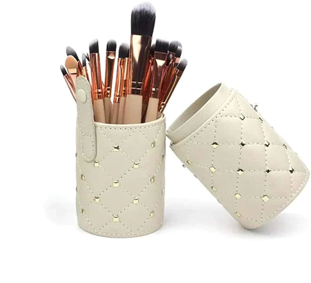 BH 11 PCS MAKEUP BRUSH SET CREAM DOTTED PACKING