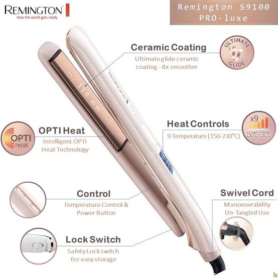 PROLUX PROFESSIONAL HAIR STRAIGHTNER S9100.
