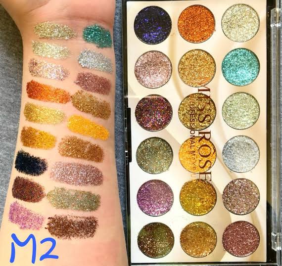 MISSROSE 18 COLOR GLITTER PALLETE